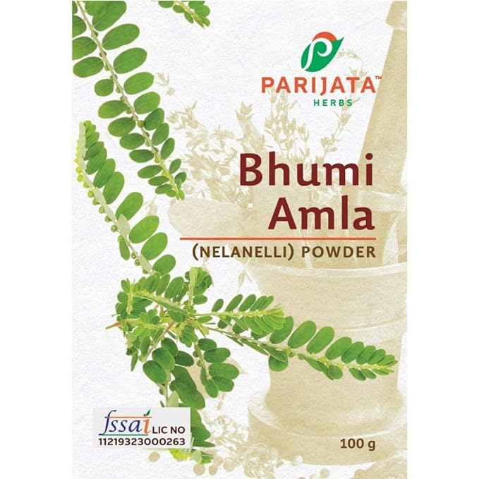 Parijata Herbs Bhumi Amla/Nelanelli Powder | Ayurvedic Liver Detox Herb