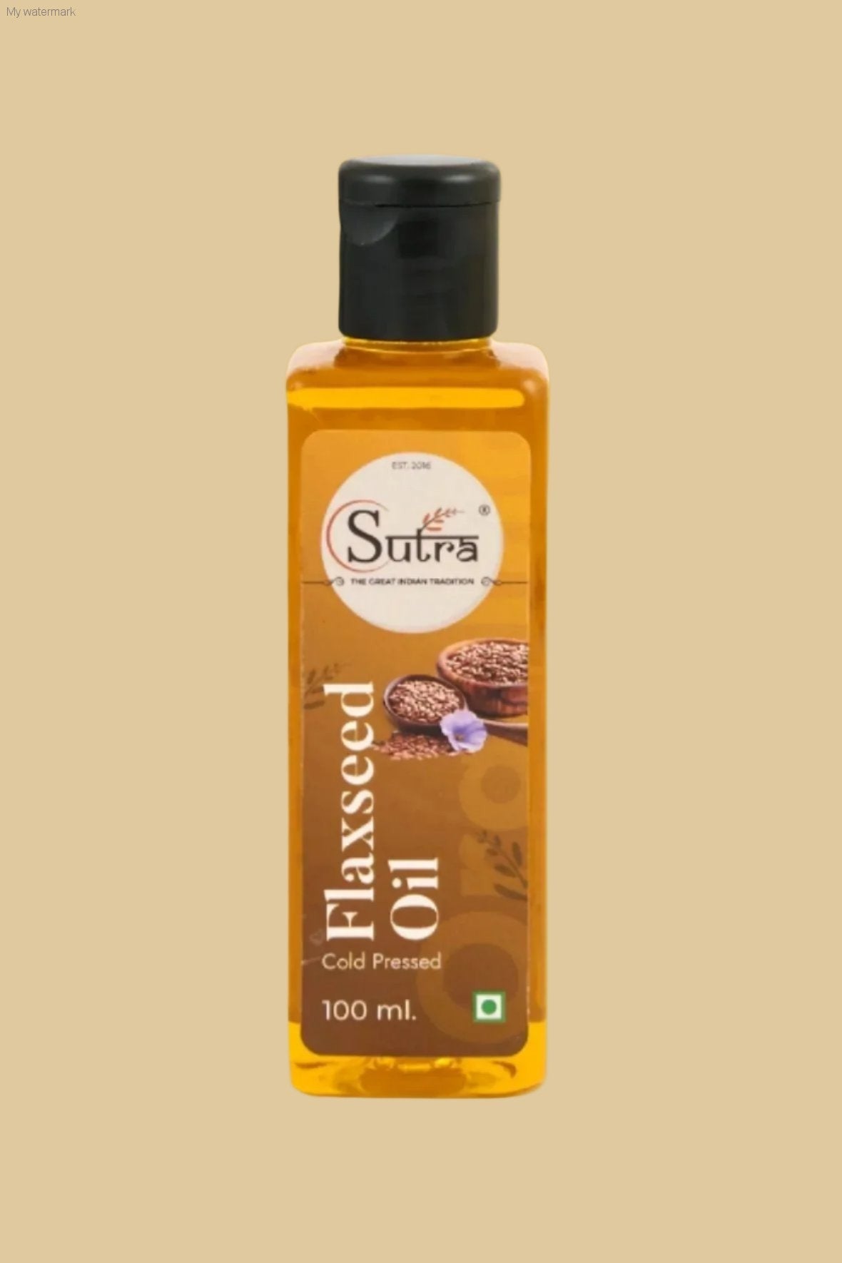  Cold Pressed Flaxseed Oil by Sutra – Rich in Omega-3