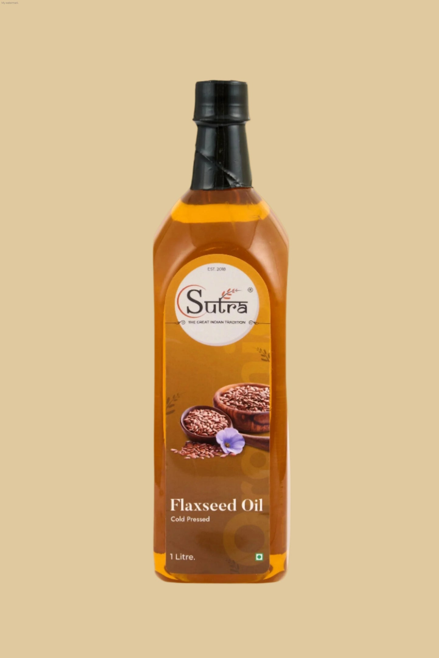 Sutra Flaxseed Oil – 100% Natural Cold Pressed for Cooking