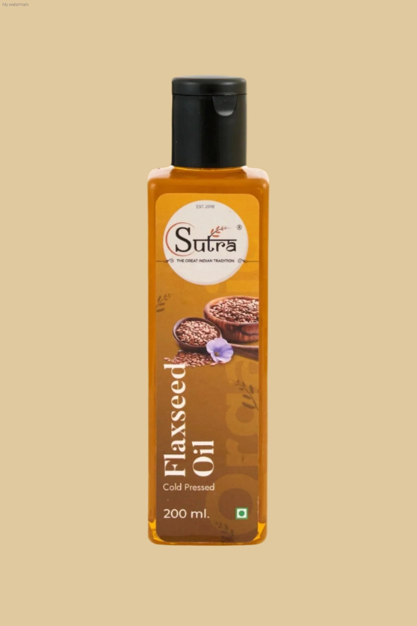  Sutra Flaxseed Oil – Natural & Healthy Cold Pressed Oil