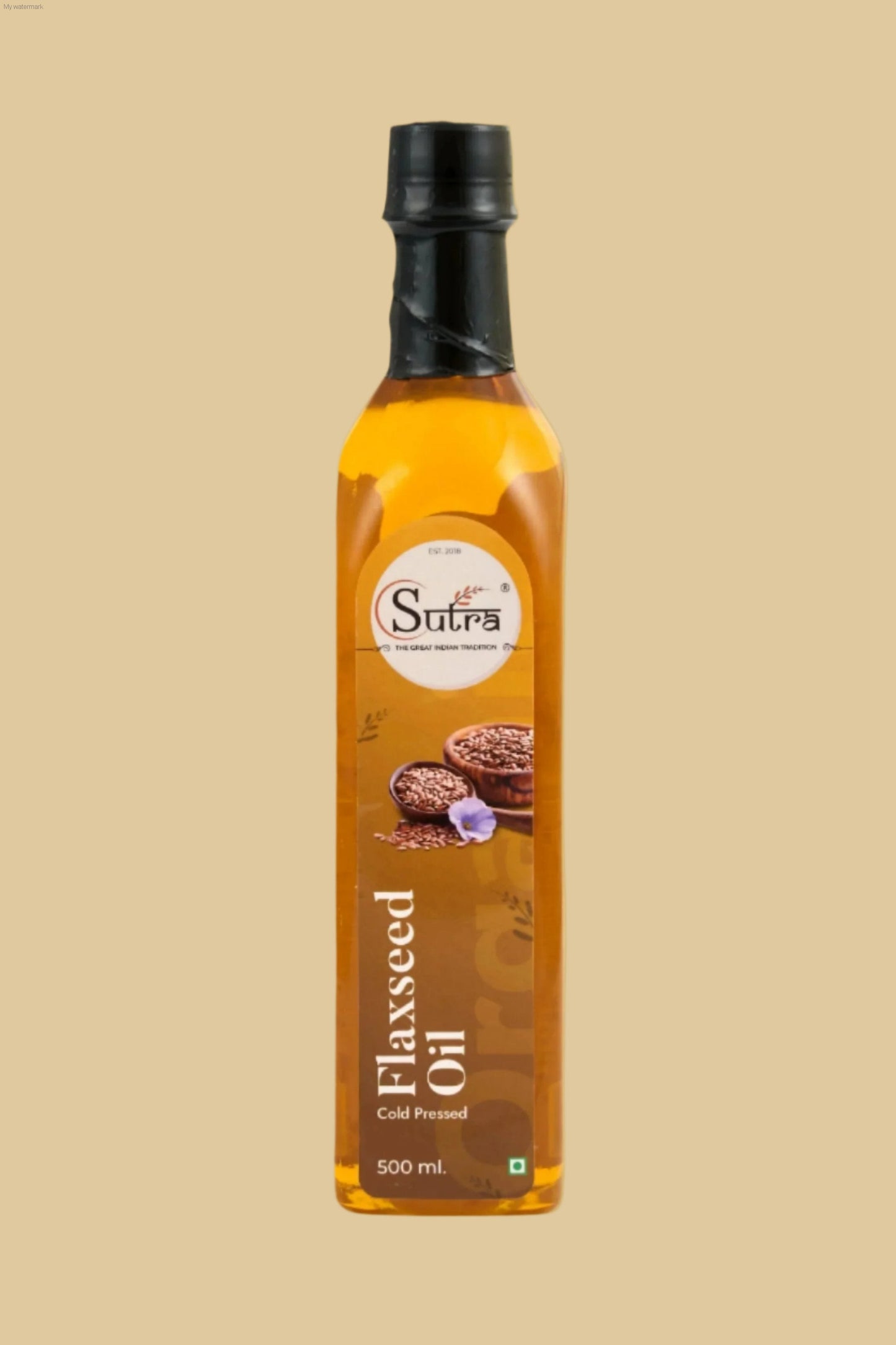  old Pressed Flaxseed Oil for Cooking – Sutra Natural