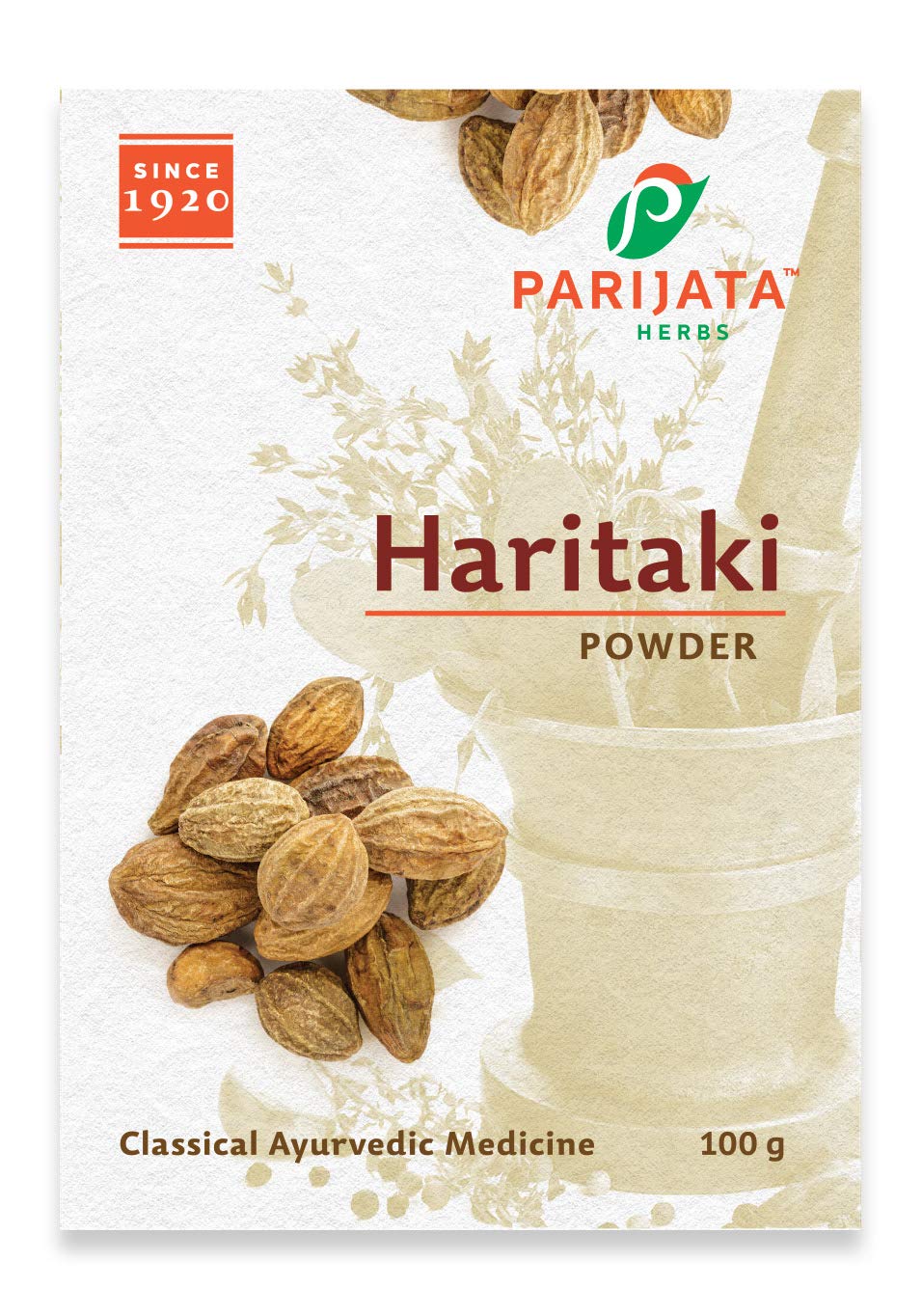 Parijata Herbs Haritaki Powder | Natural Digestive & Detox Support