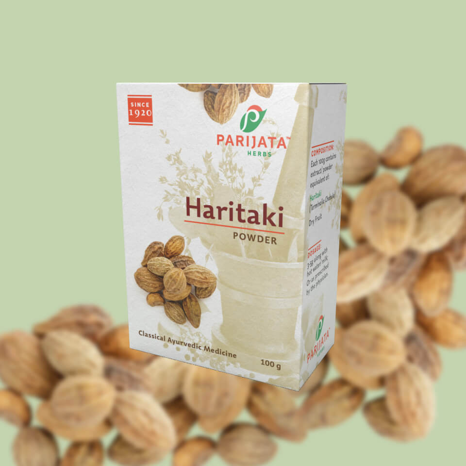 Parijata Herbs Haritaki Powder | Natural Digestive & Detox Support