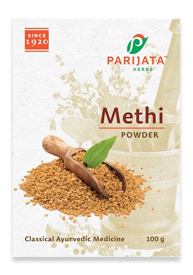 Parijata Herbs Methi Powder | Natural Digestive & Hair Growth Support