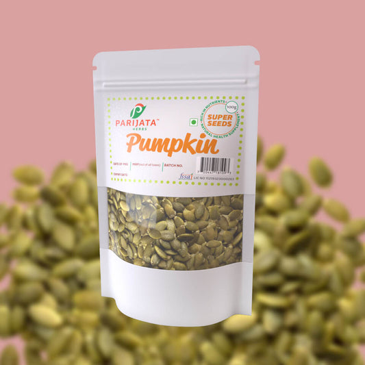 Parijata Herbs Pumpkin Seeds | Nutrient-Rich Superfood for Health