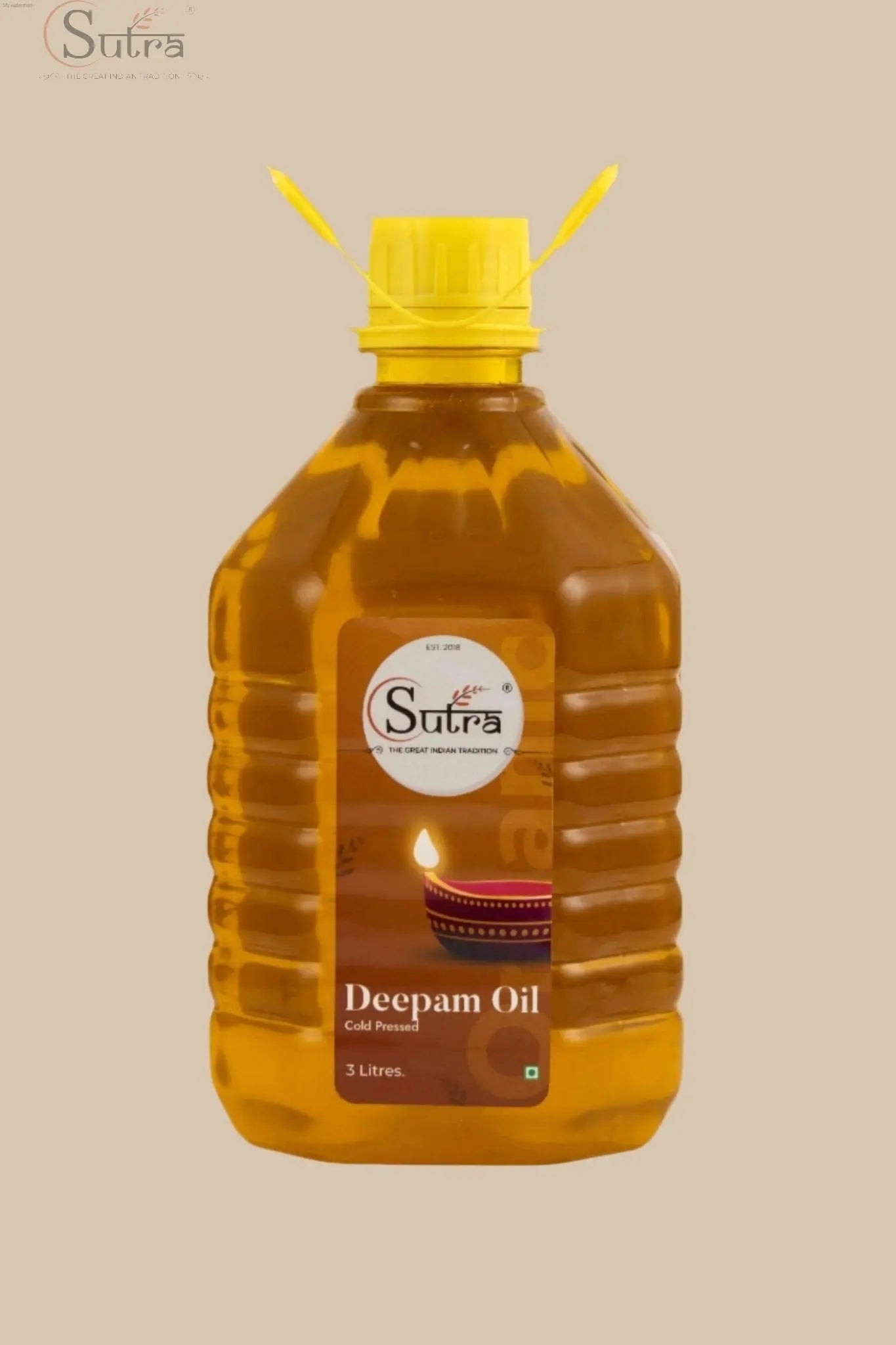 Pure Sutra Wood Cold Pressed Deepam Oil | Traditional Pooja Oil for Holy RitualsPure SUTRA Deepam Oil 