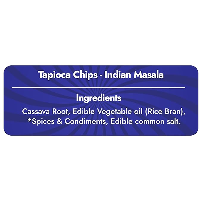 Sweet Karam Coffee Ind Masala Tapioca Chips - 65g | Crunchy & Spicy South Indian Snack