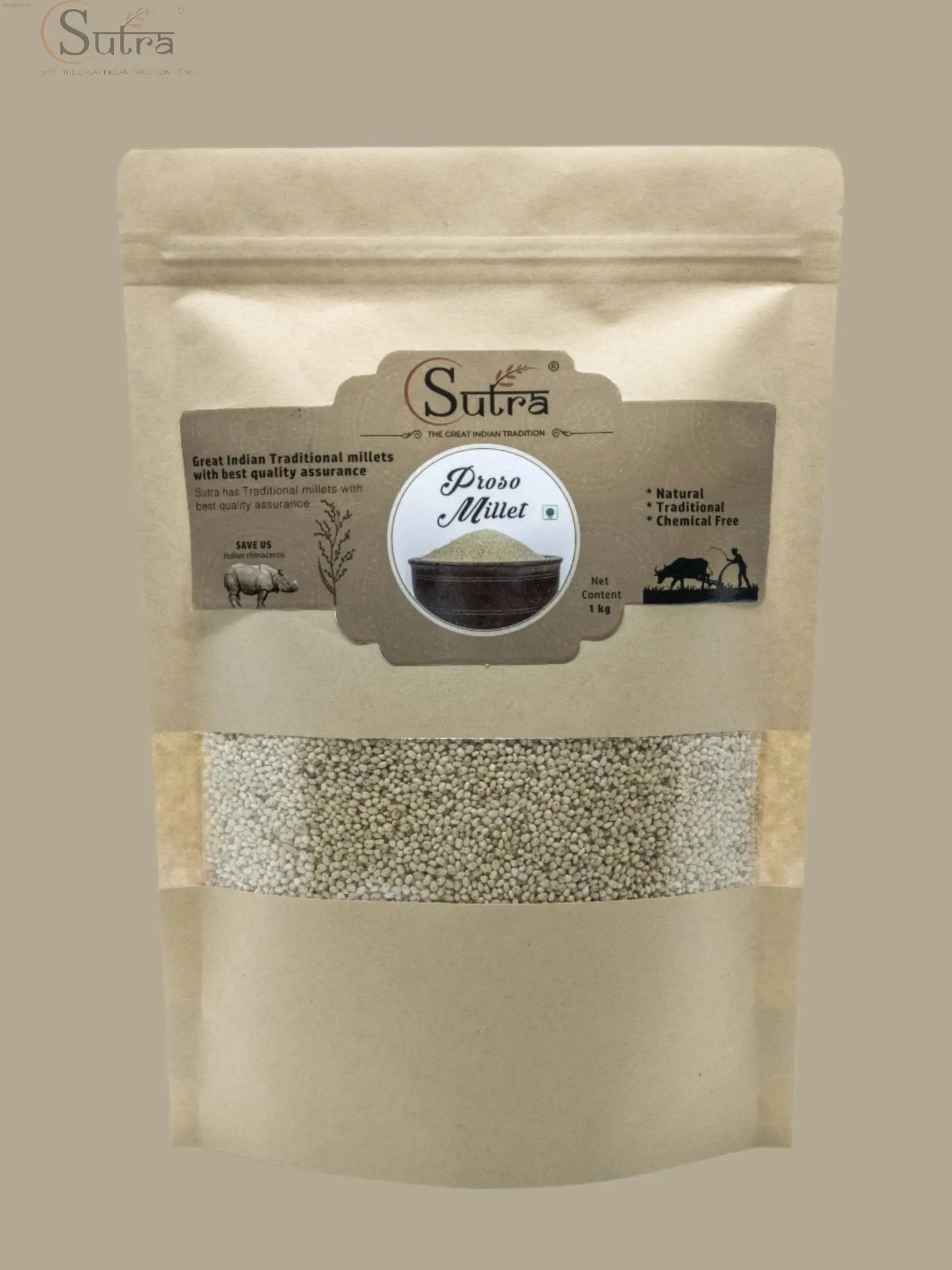 Sutra Proso Millet (Baragu Seeds) | Nutritious Superfood for Healthy MSUTRA Proso Millet