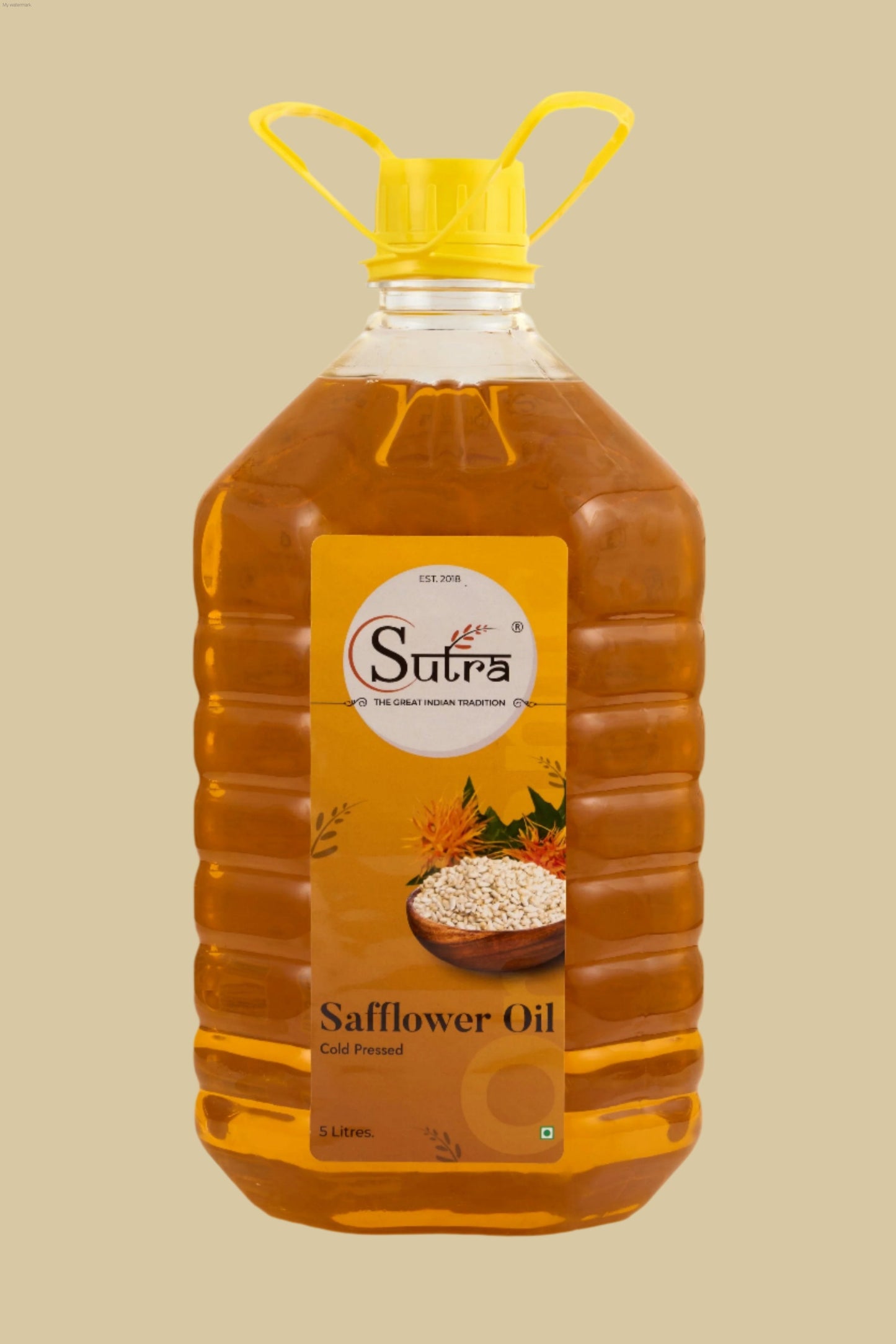 Buy pure safflower oil, cold-pressed and organic. Great for healthy cooking, frying, and supporting overall health.