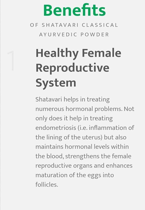 Parijata Herbs Shatavari Powder | Women's Health & Hormonal Balance