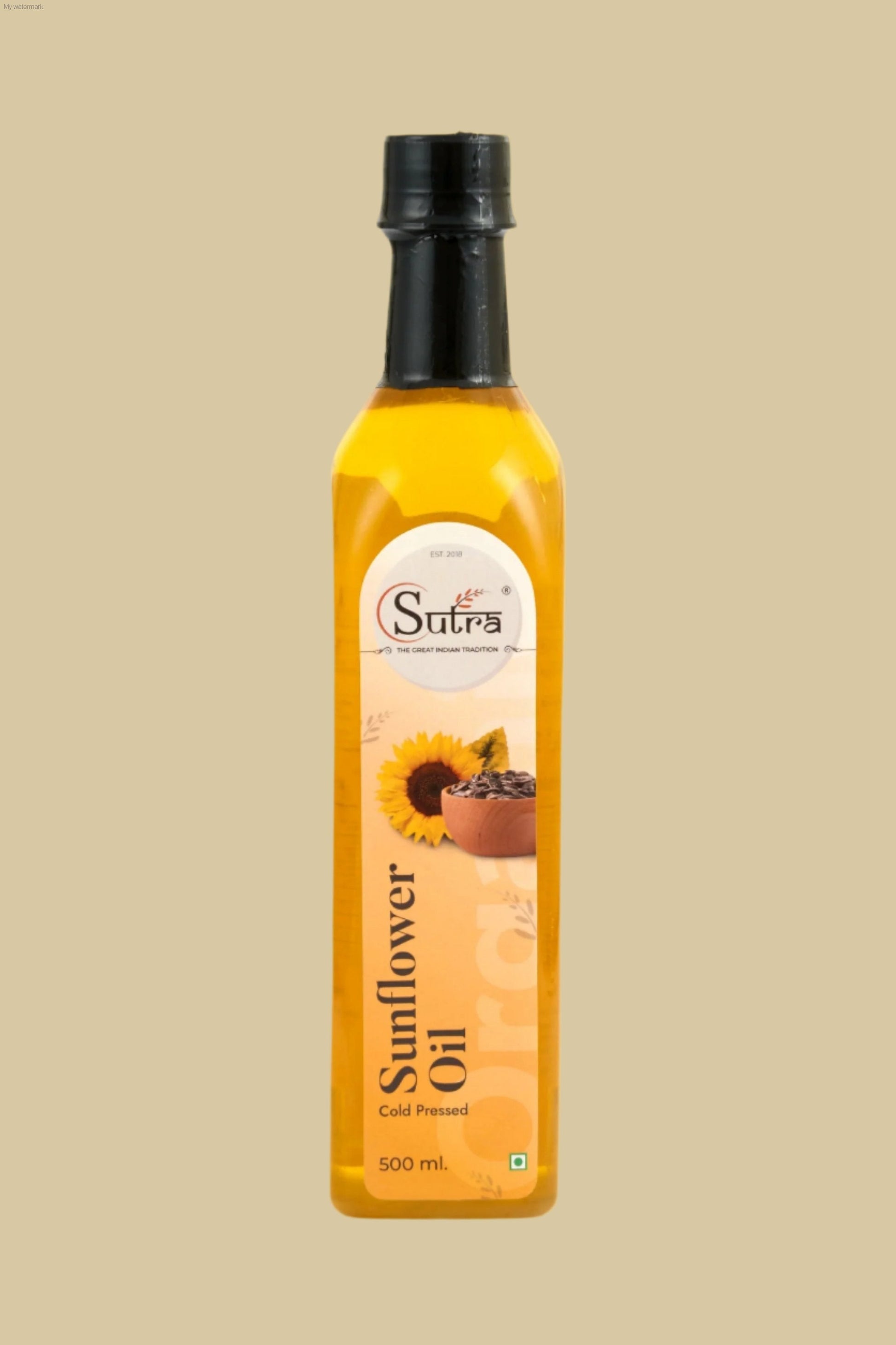 Pure SutraKart Sunflower Oil – ideal for cooking&wellness