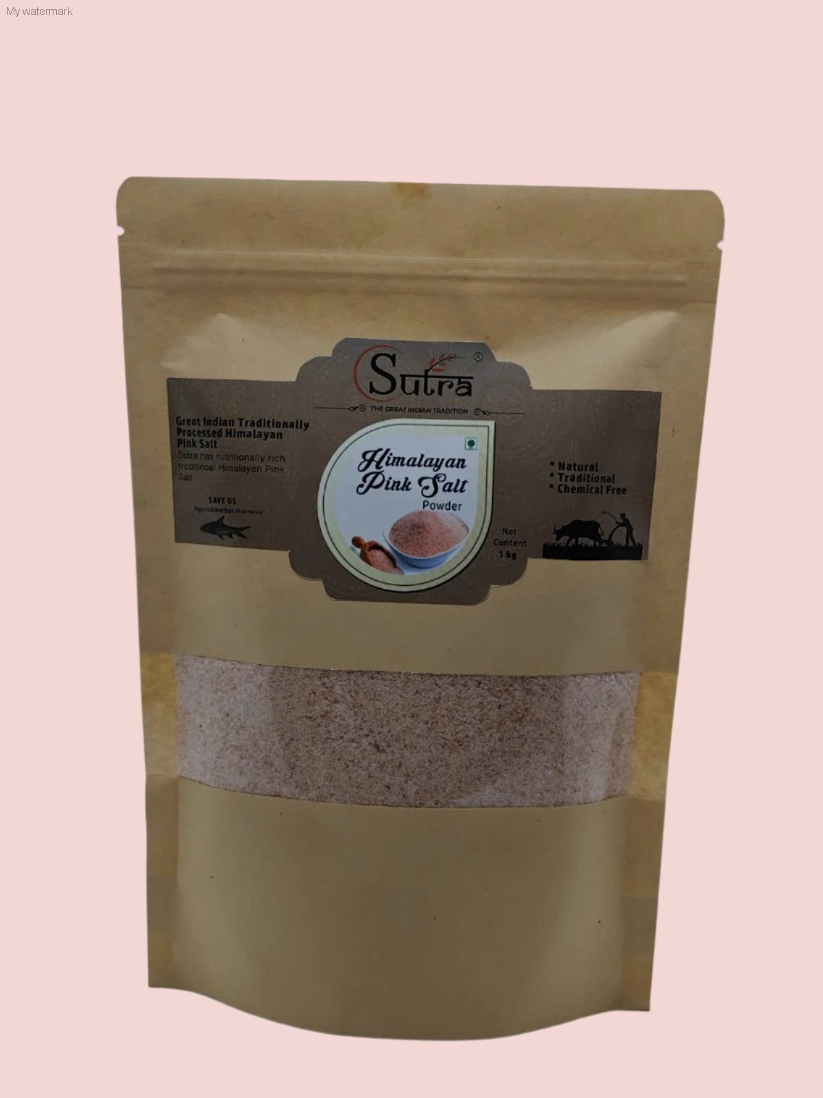 SUTRA Himalayan Pink Salt - |Namak|Himalayan Rock Salt|Pink Himalayan Salt|Himalayan Crystal Salt|Himalayan Mineral Salt|Pink Salt|cooking .-SUTRA 