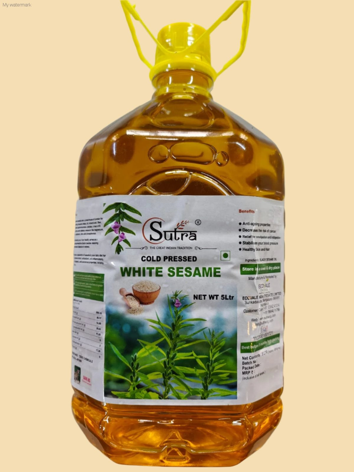 Healthy Edible Oil – Sutra Premium Sesame Oil