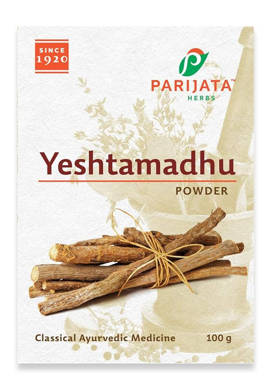 Parijata Herbs Yastimadhu Powder | Licorice for Digestion & Skin Care