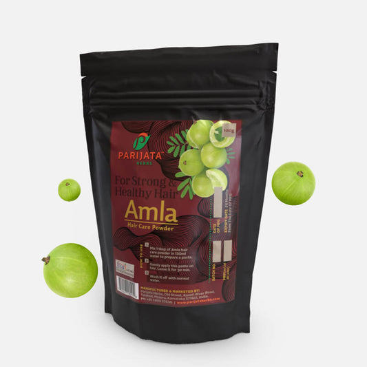 Parijata Herbs Amla Powder | Ayurvedic Hair Growth & Scalp Care