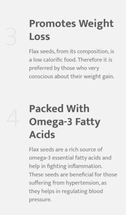 Parijata Flax Seeds | High Fiber & Omega-3 for Heart & Gut Health