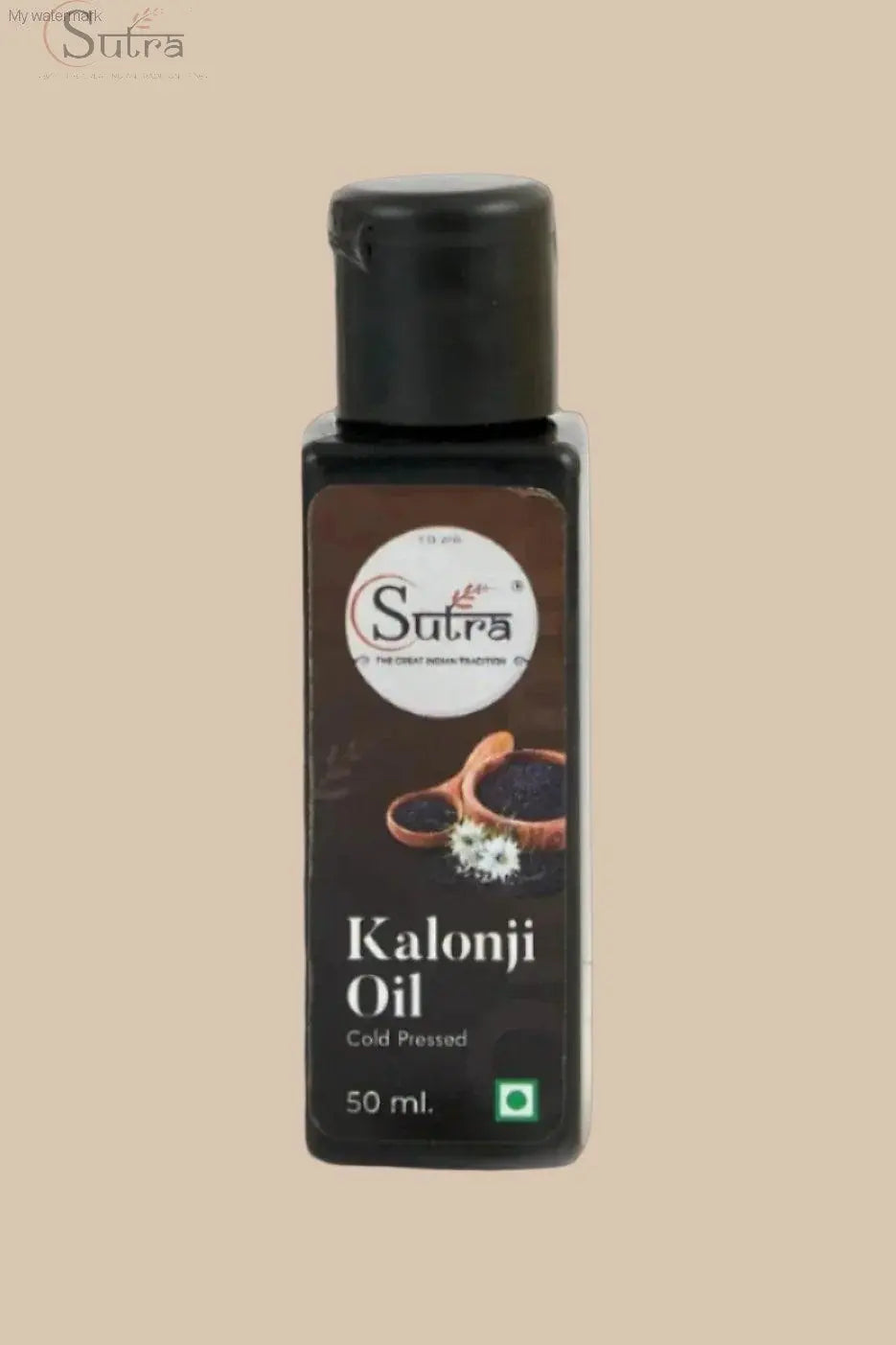 Sutra Wooden Cold Pressed Kalonji Oil (Black seed ) Oil  for Hair | Nasutra Wooden cold pressed kalonji oil